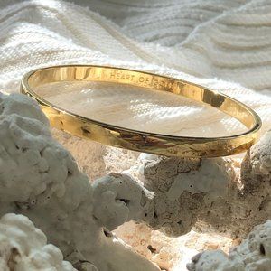 Kate Spade 14K gold-plated minimalist bangle